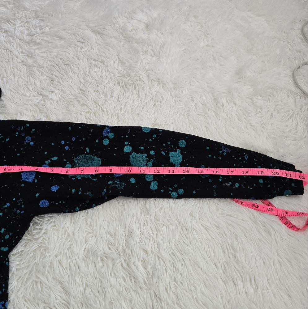 Upstanders Limited Edition Savage Vibes Rose Paint Splatter Streetwear Hoodie S - Picture 11 of 12